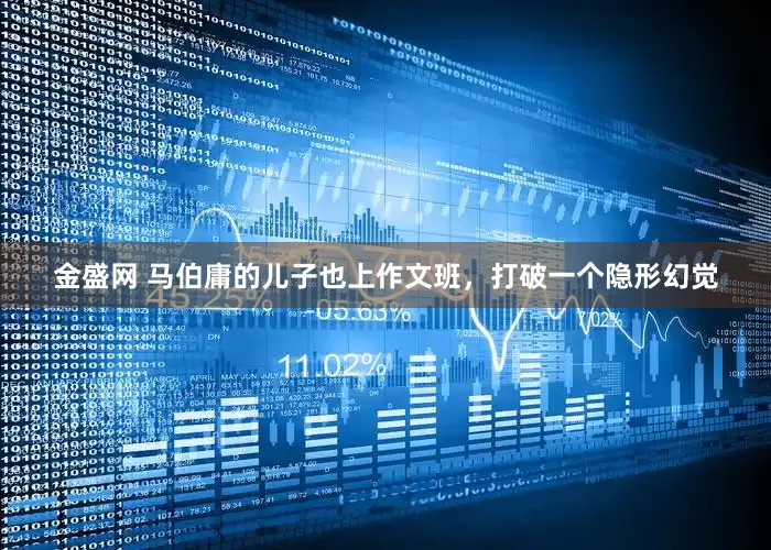 金盛网 马伯庸的儿子也上作文班，打破一个隐形幻觉